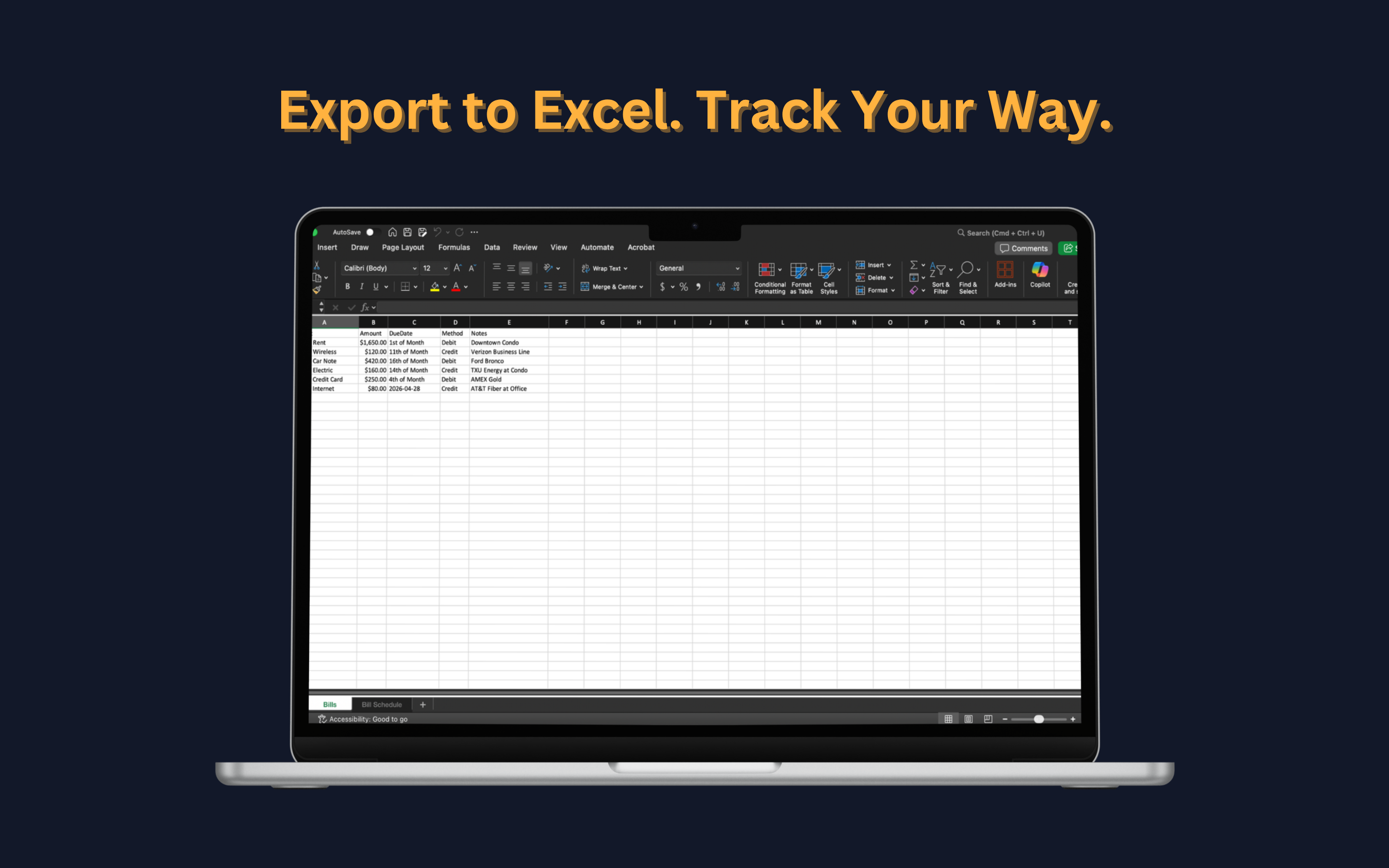 HHS Bill Scheduler screenshot 5